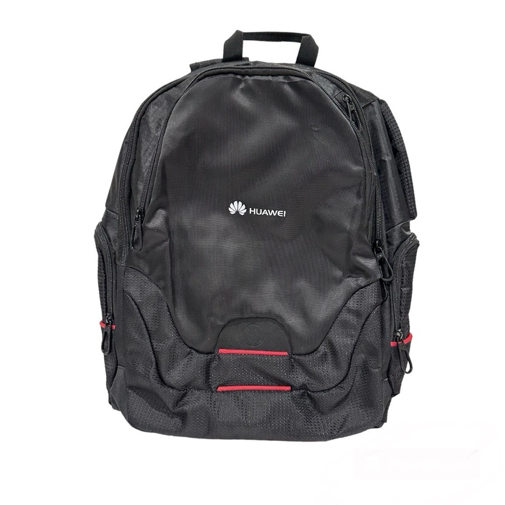 New Elleven Leeds Huawei Branded Small Backpack, Black
